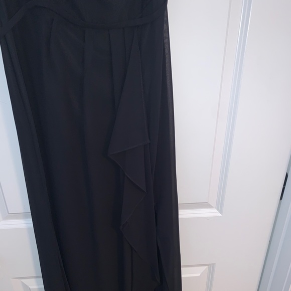 Black David’s Bridal Bridesmaids Dress - Picture 3 of 4